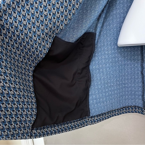 J.Jill Wearever Navy Blue Multi Print Jacket - Picture 5 of 13